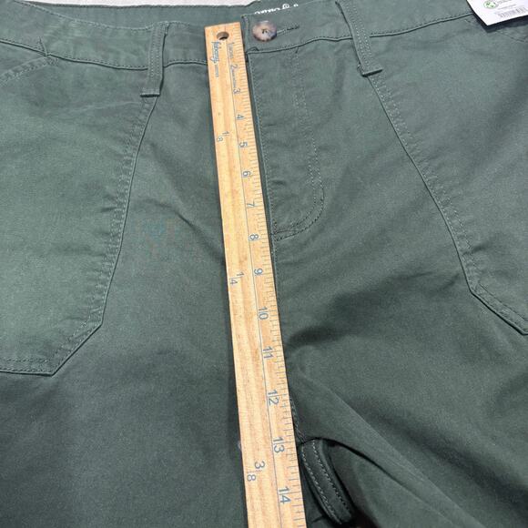 Terra Sky Women’s Cargo Pants 18W Green Utility Stretch Pockets Jogger Casual - Picture 5 of 8